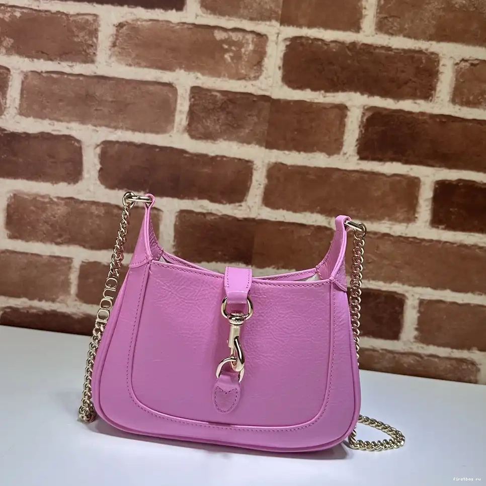 First bag ru GUCCI JACKIE SHOULDER BAG-19.5*18*3.5CM 0211