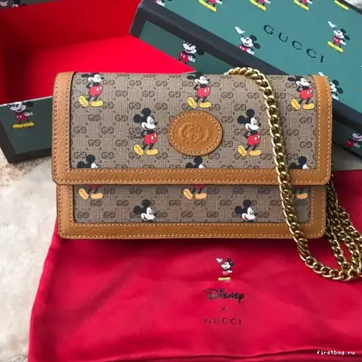 Firstbag ru Disney x Wallet Gucci GG Chain 0318