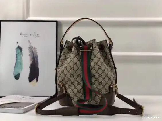 First bag ru Gucci GG backpack 0302