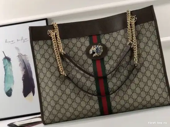 tote large Gucci Rajah 0302