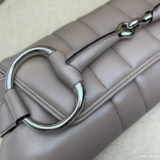 First bag ru BIG HORSEBIT CHAIN GUCCI BAG SHOULDER 0302