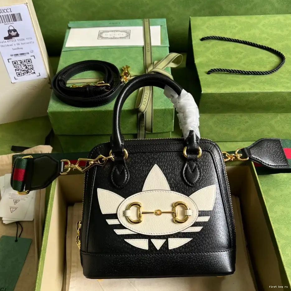 First bag ru bag adidas 1955 Horsebit Gucci mini x 0316