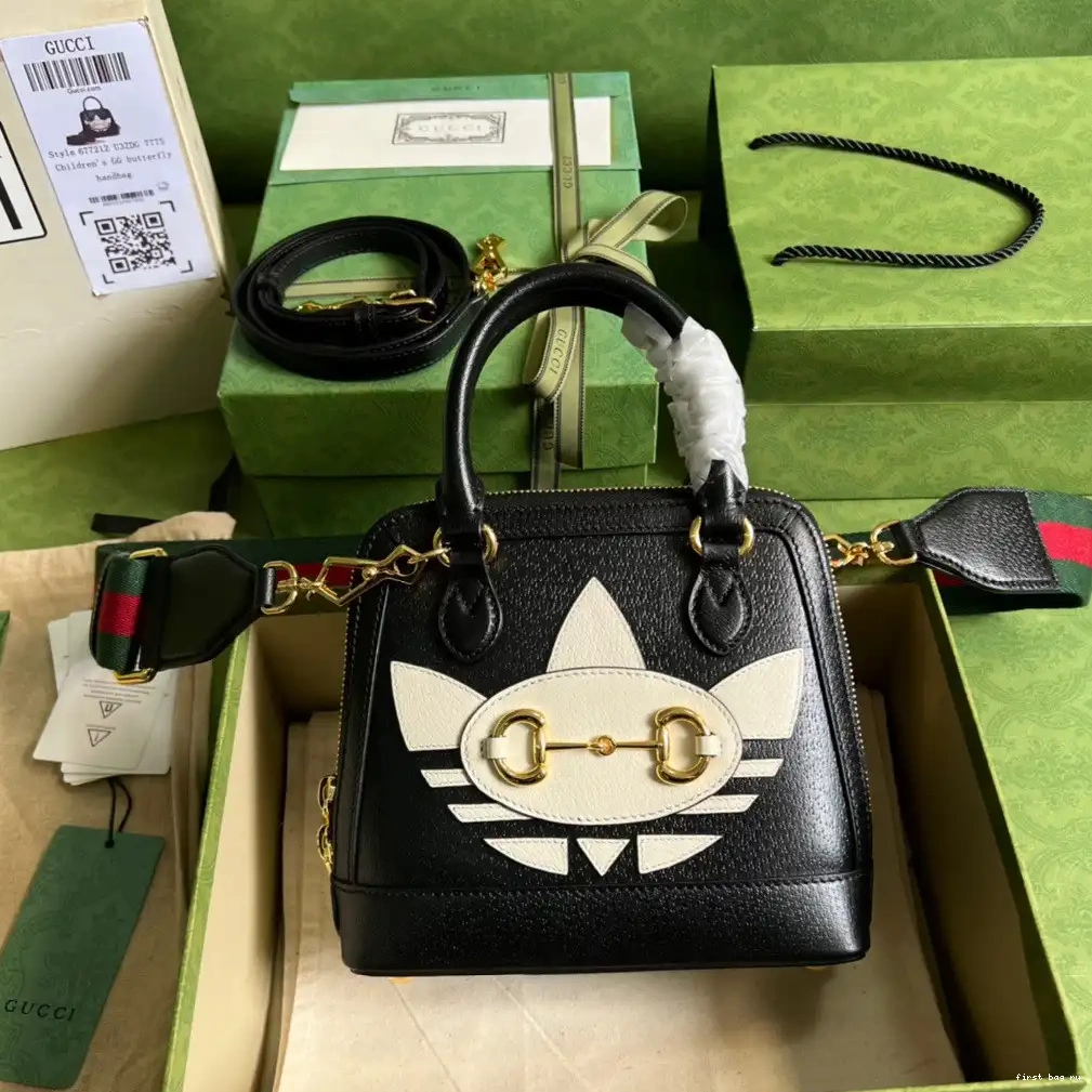 First bag ru bag adidas 1955 Horsebit Gucci mini x 0316