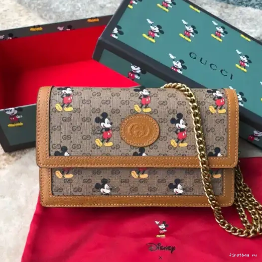 Firstbag ru Disney x Wallet Gucci GG Chain 0318