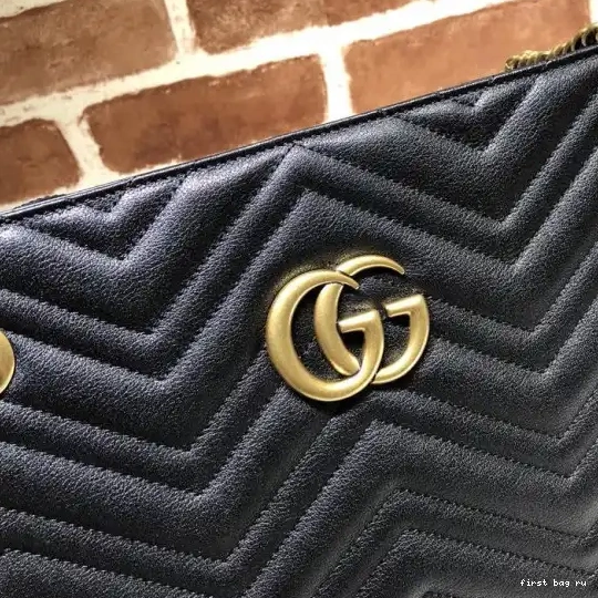 Firstbag ru Marmont medium matelassé GG tote GUCCI 0318