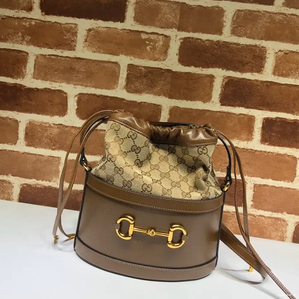 bucket 1955 GUCCI bag small Horsebit 0302