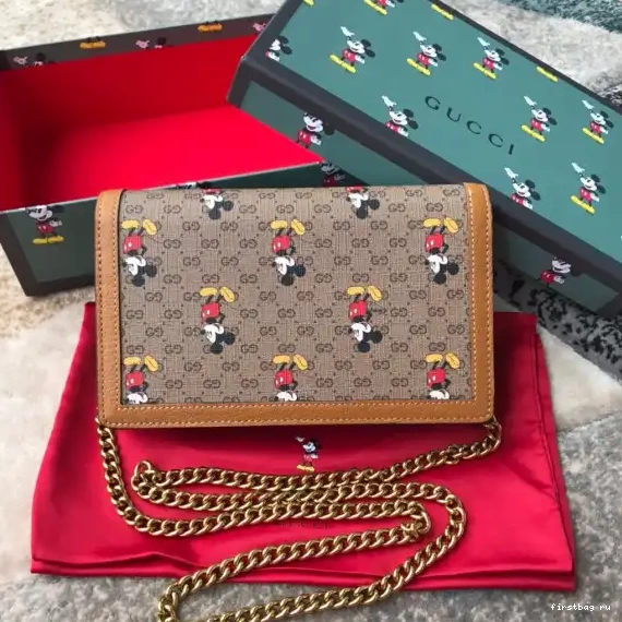 Firstbag ru Disney x Wallet Gucci GG Chain 0318