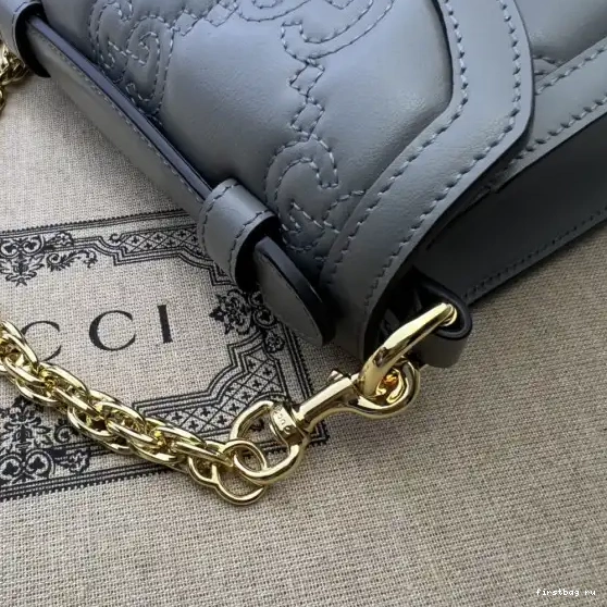 Firstbag ru TOP HANDLE GUCCI SMALL GG MATELASSÉ BAG 0308