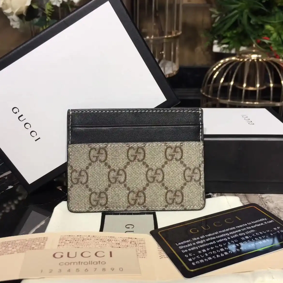 Card holder Gucci 0316