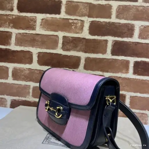 First bag ru 1955 GUCCI bag Horsebit shoulder 0310