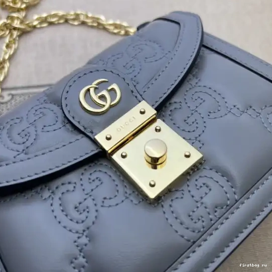 Firstbag ru TOP HANDLE GUCCI SMALL GG MATELASSÉ BAG 0308