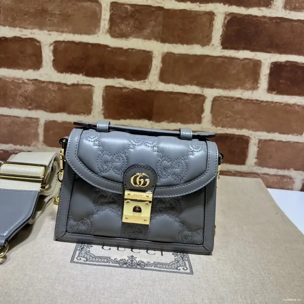 TOP HANDLE GUCCI SMALL GG MATELASSÉ BAG 0308