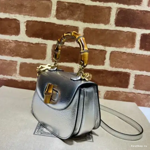 First bag ru Bamboo top with handle GUCCI Mini bag 0319