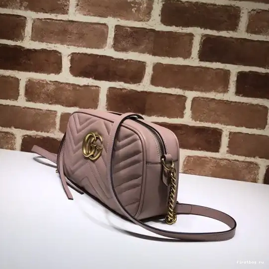 First bag ru GG Marmont small Gucci bag shoulder 0305