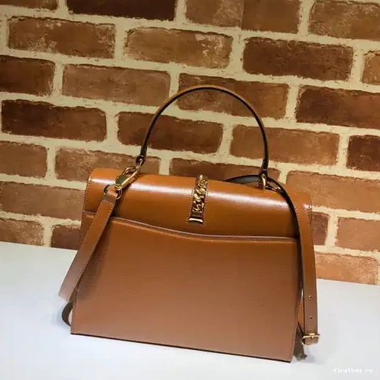 Firstbag ru bag Gucci small Sylvie handle 1969 top 0311