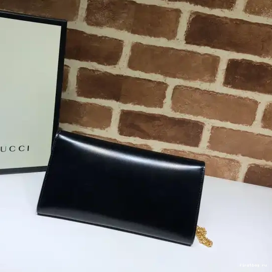 First bag ru 955 GUCCI with chain wallet Horsebit 0314