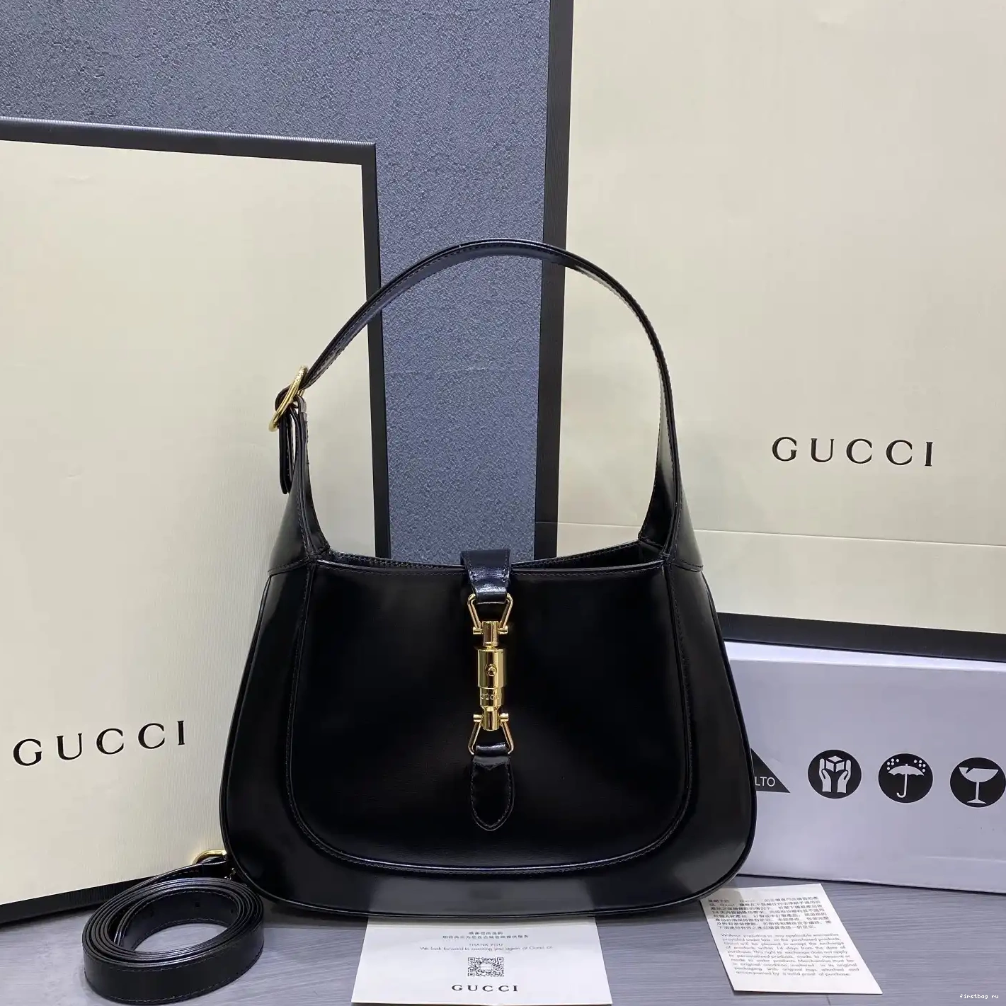 GUCCI Jackie 1961 bag hobo small 0316