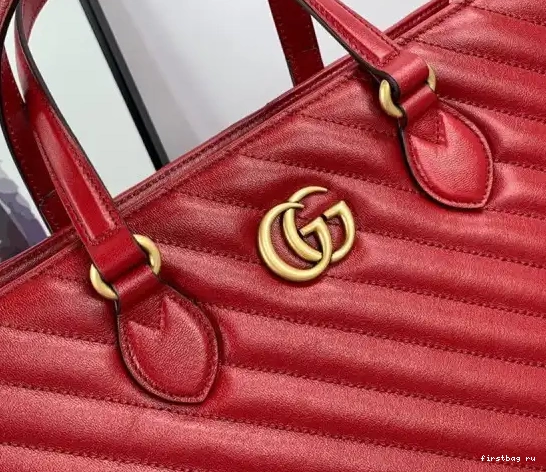 First bag ru GG GUCCI medium tote Marmont bag 0319