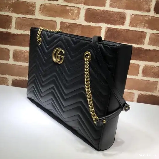 Firstbag ru Marmont medium matelassé GG tote GUCCI 0318