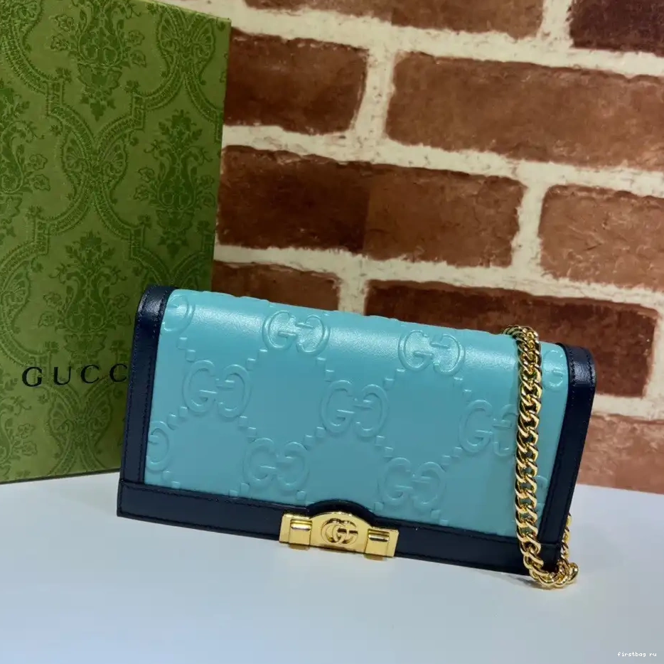 First bag ru GG chain with wallet GUCCI 0310