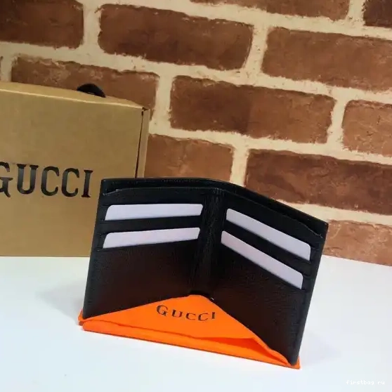 First bag ru The GUCCI Grid billfold Off wallet 0318