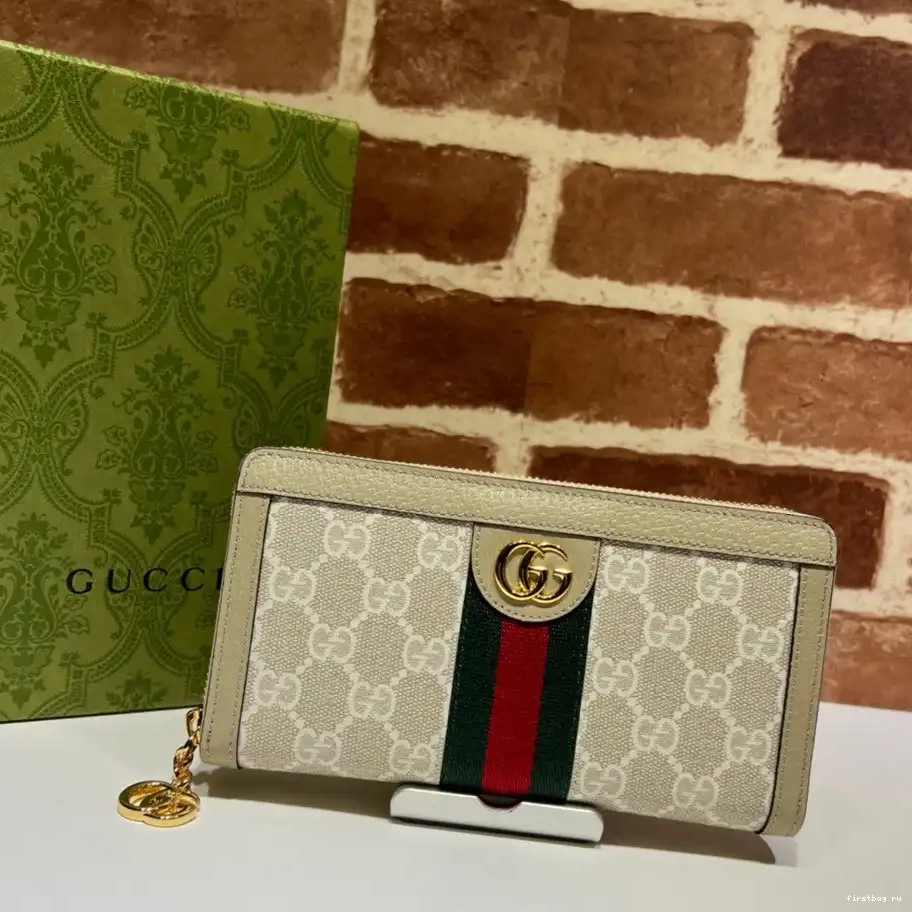 Firstbag ru Gucci wallet zip around Ophidia GG 0305