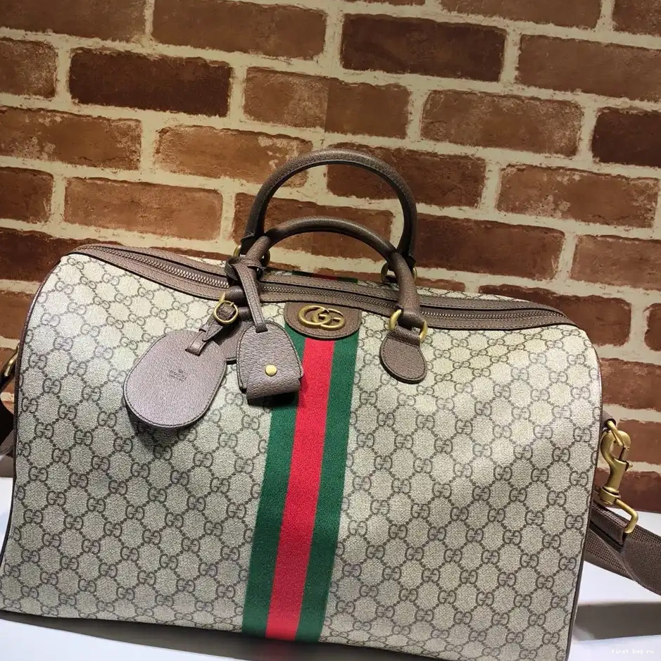 First bag ru GG GUCCI duffle Ophidia carry-on medium 0301