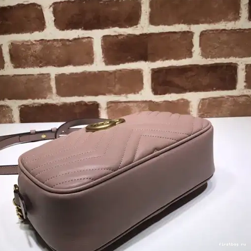 First bag ru GG Marmont small Gucci bag shoulder 0305