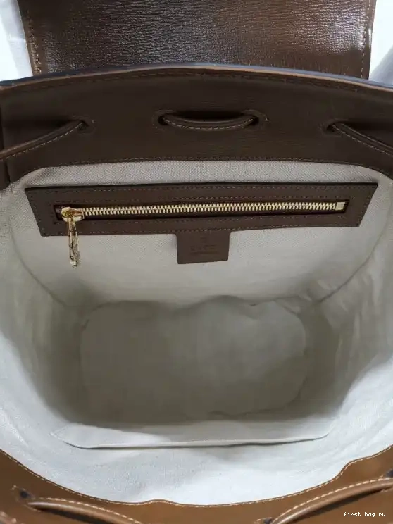 First bag ru 1955 GUCCI backpack Horsebit 0301