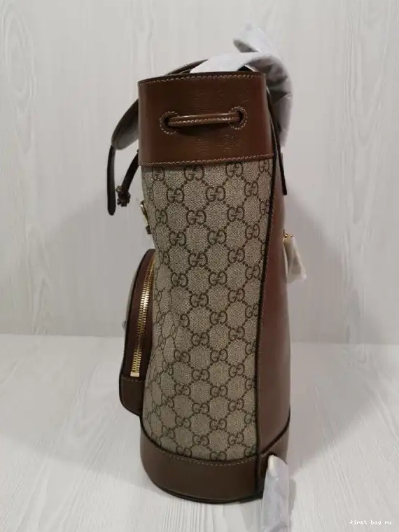 First bag ru 1955 GUCCI backpack Horsebit 0301