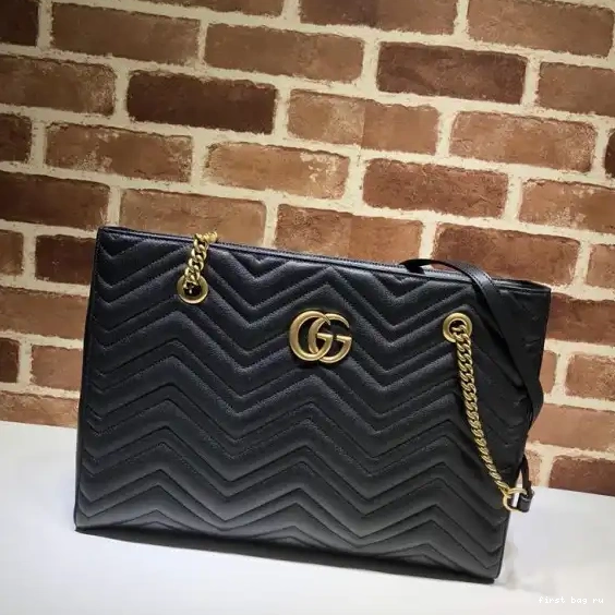 Marmont medium matelassé GG tote GUCCI 0318