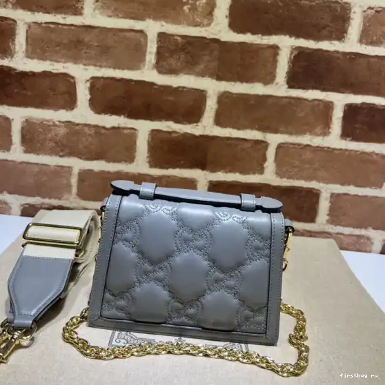 Firstbag ru TOP HANDLE GUCCI SMALL GG MATELASSÉ BAG 0308